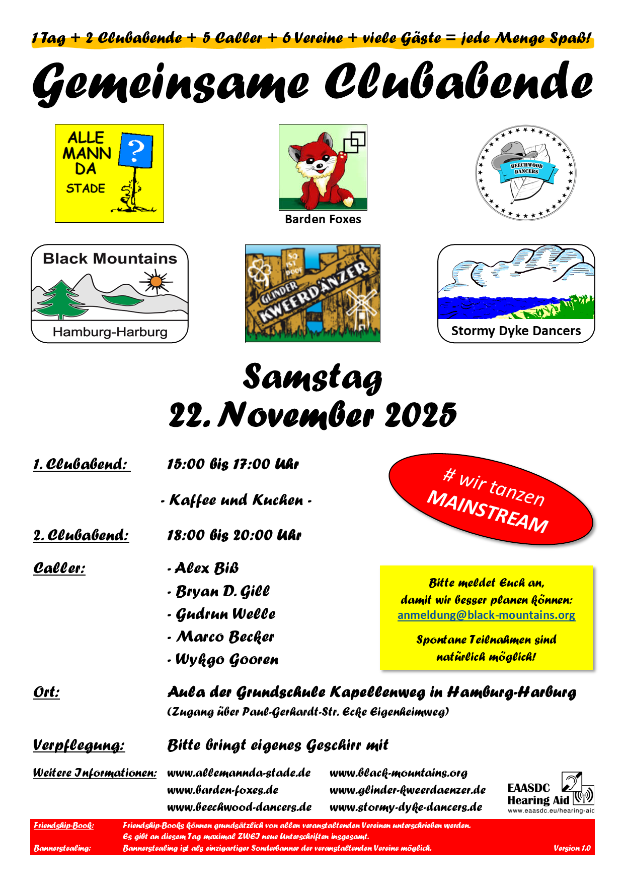 Gemeinsame Clubabende